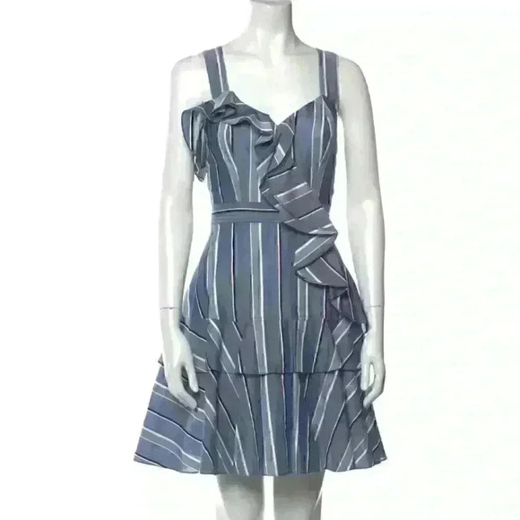 Sandro Paris | Silk Mini Dress Sz L / Designer Sz 3 - EUC - Picture 1 of 3